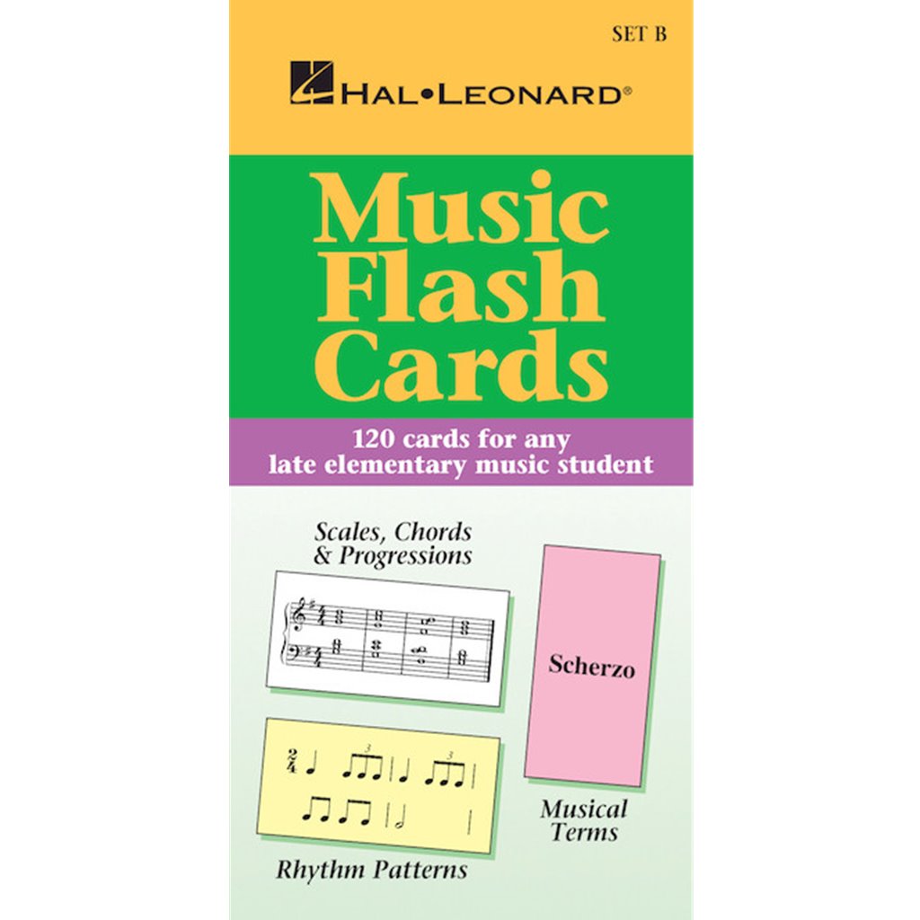 Music Flash Cards Set B