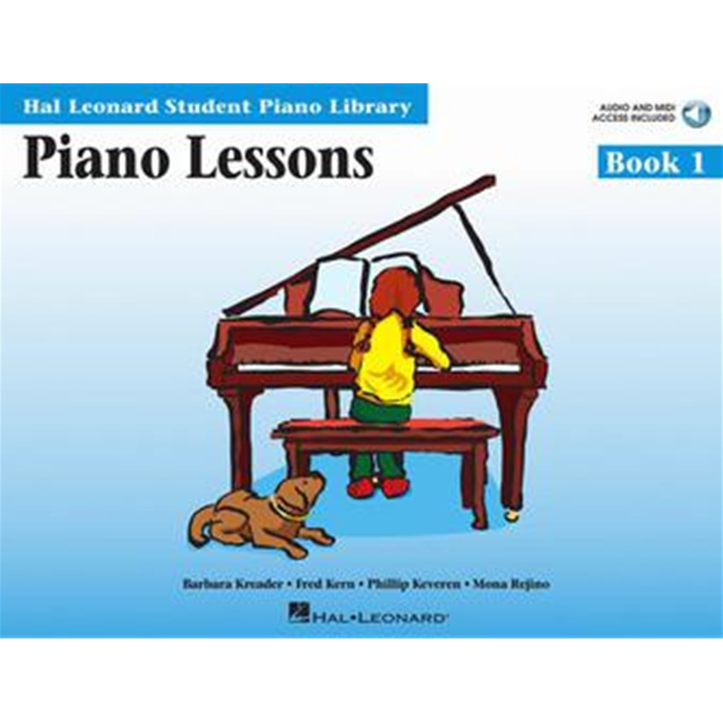Hl Piano Lessons 1 W/audio