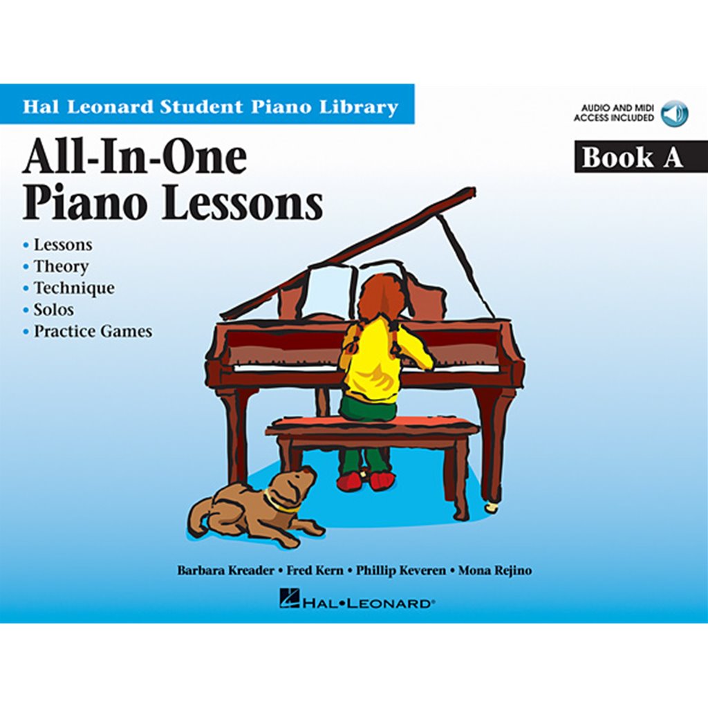 Hl All-in-one Piano Lessons Book A
