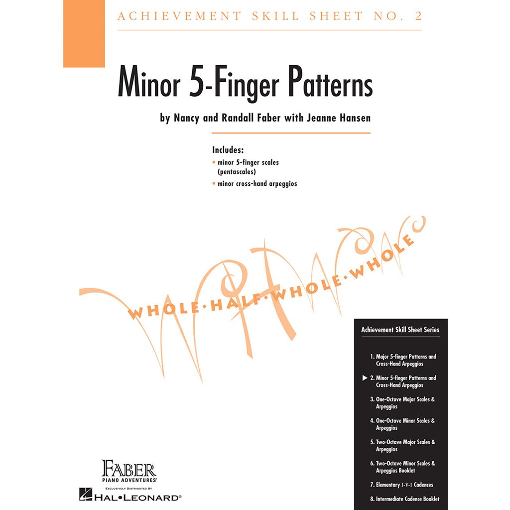 Achievement Skill Sheet #2-minor 5 Finger Patterns
