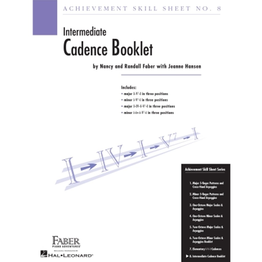 Achievement Skill Sheet 8 Cadence