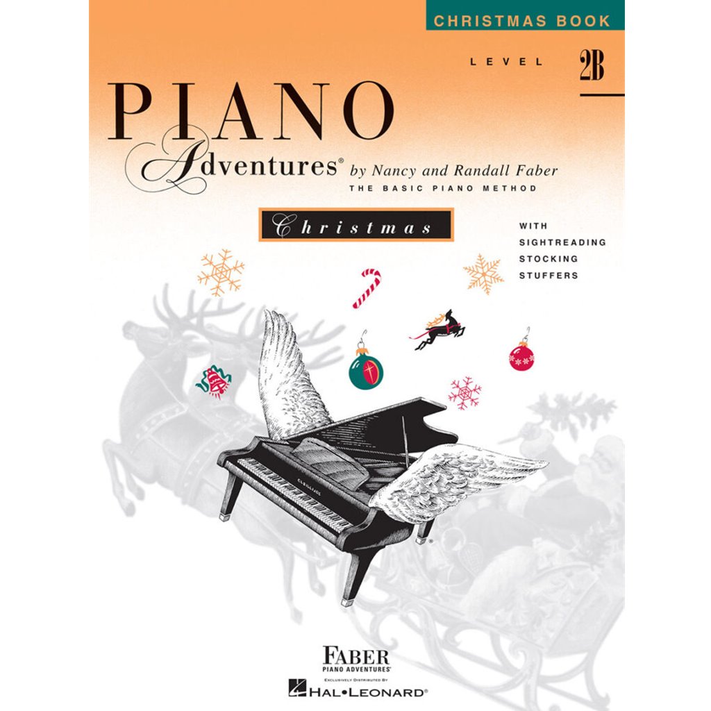 Piano Adventures Christmas Book 2b Faber