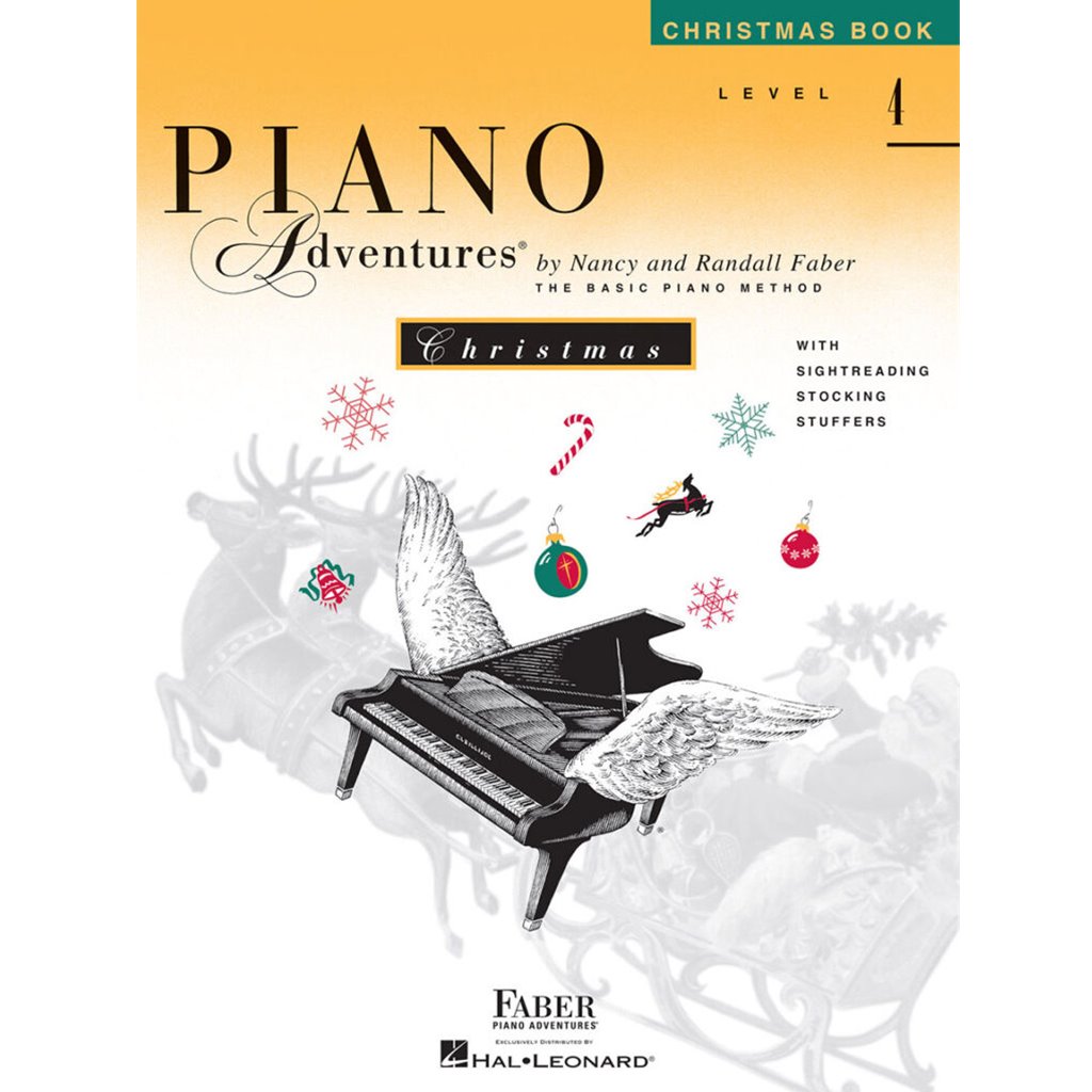 Piano Adventures Christmas Book 4 Faber