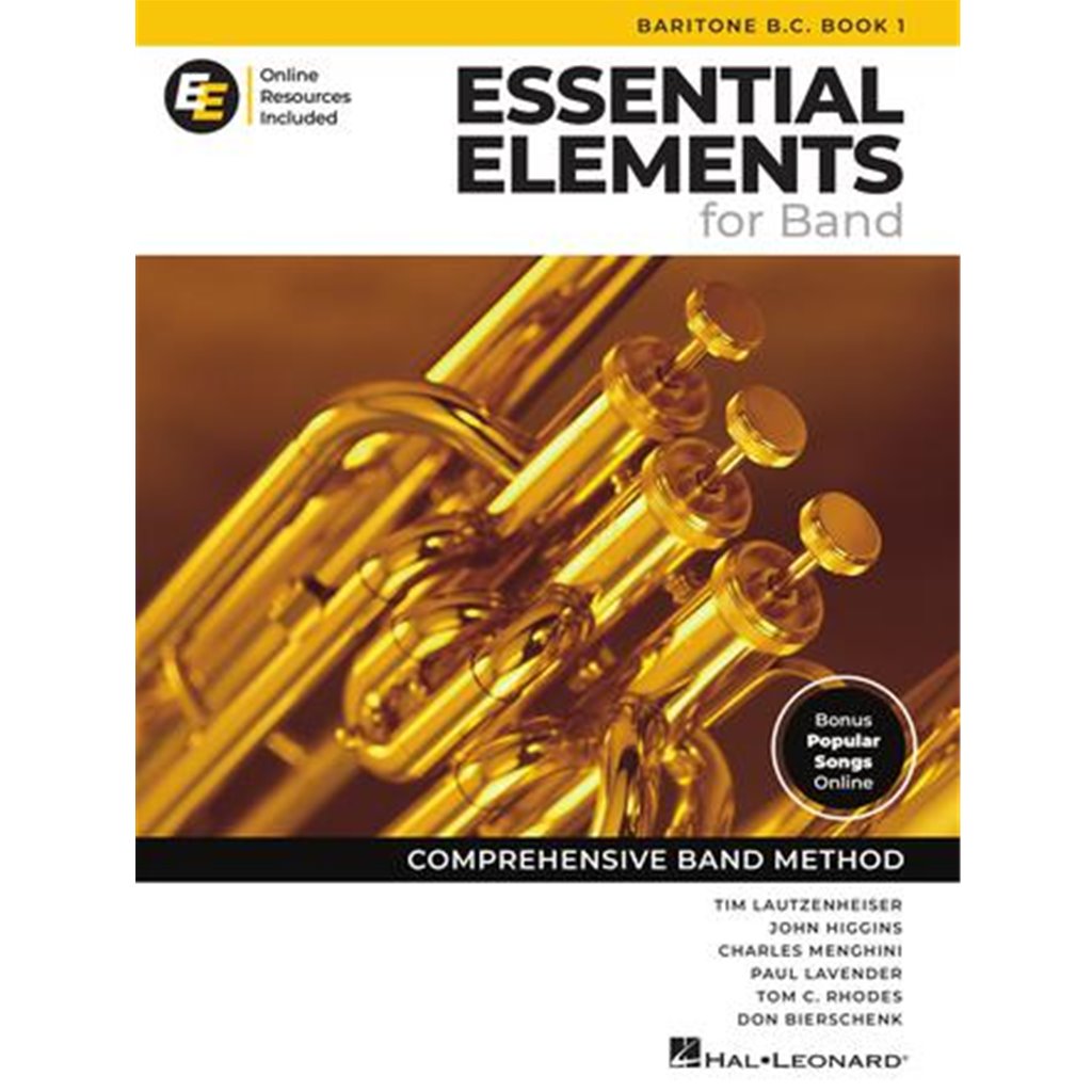 Essential Elements for Band offers beginning students sound pedagogy and engaging music, all carefully paced to successfully start young players on their musical journey. EE features both familiar songs and specially designed exercises, created and arranged for the classroom in a unison-learning environment, as well as instrument-specific exercises to focus each student on the unique characteristics of their own instrument. EE provides both teachers and students with a wealth of materials to develop total musicianship, even at the beginning stages. Essential Elements now includes Essential Elements Interactive (EEi), the ultimate online music education resource. EEi introduces the first-ever, easy set of technology tools for online teaching, learning, assessment, and communication... ideal for teaching today's beginning band and string students, both in the classroom and at home. For more information, visit <a href=https://www.halleonard.com/ee/interactive/ target=_blank>Hal Leonard Online - Essential Elements Interactive.</a> For a complete overview of Book 1, click <a href=https://www.halleonard.com/ee/band/book1.jsp target=_blank>here.</a>