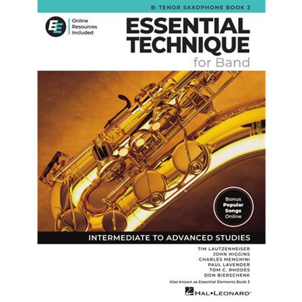 Essential Technique Tenor Sax