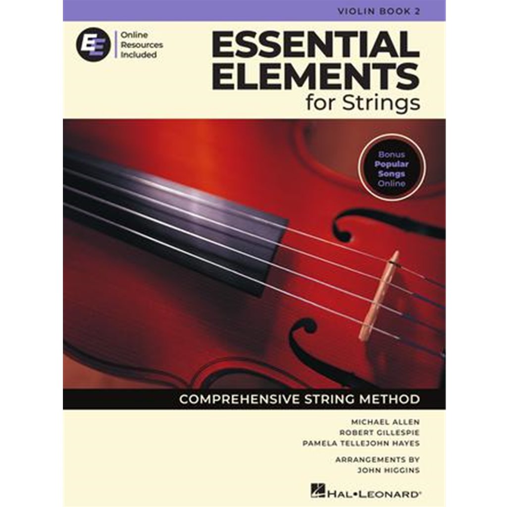 Essential Elements for Strings offers beginning students sound pedagogy and engaging music, all carefully paced to successfully start young players on their musical journey. EE features both familiar songs and specially designed exercises, created and arranged for the classroom in a unison-learning environment, as well as instrument-specific exercises to focus each student on the unique characteristics of their own instrument. EE provides both teachers and students with a wealth of materials to develop total musicianship, even at the beginning stages. Essential Elements now includes Essential Elements Interactive (EEi), the ultimate online music education resource. EEi introduces the first-ever, easy set of technology tools for online teaching, learning, assessment, and communication... ideal for teaching today's beginning band and string students, both in the classroom and at home.
