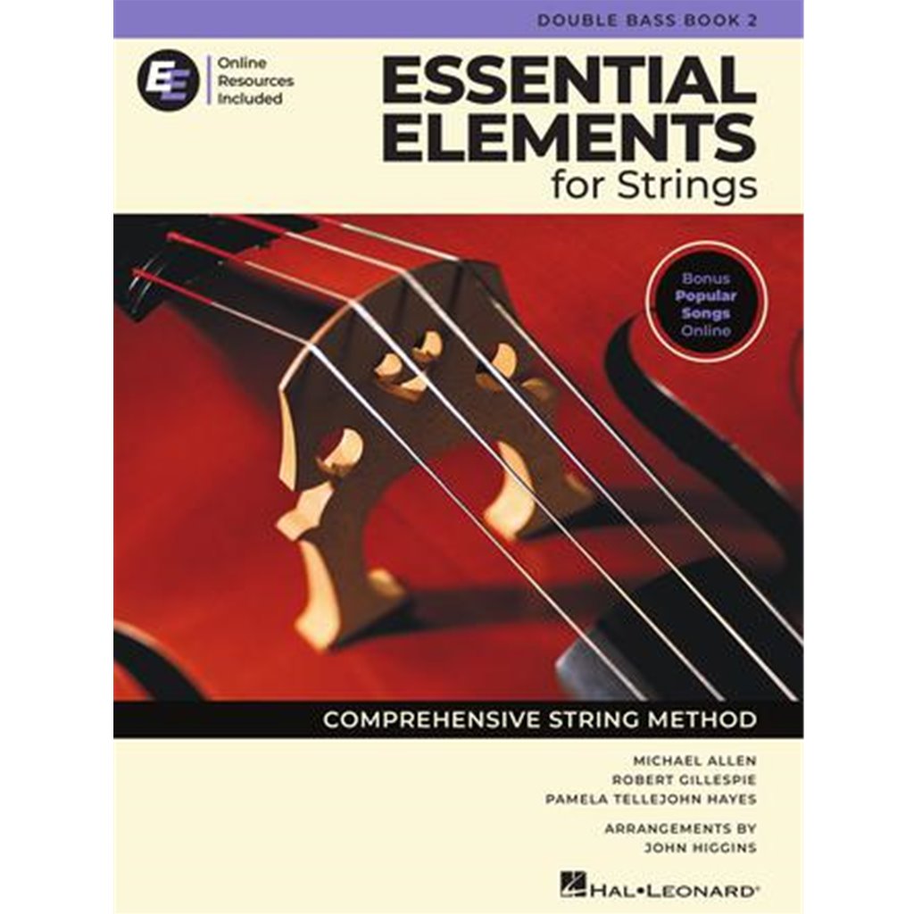Essential Elements for Strings offers beginning students sound pedagogy and engaging music, all carefully paced to successfully start young players on their musical journey. EE features both familiar songs and specially designed exercises, created and arranged for the classroom in a unison-learning environment, as well as instrument-specific exercises to focus each student on the unique characteristics of their own instrument. EE provides both teachers and students with a wealth of materials to develop total musicianship, even at the beginning stages. Essential Elements now includes Essential Elements Interactive (EEi), the ultimate online music education resource. EEi introduces the first-ever, easy set of technology tools for online teaching, learning, assessment, and communication... ideal for teaching today's beginning band and string students, both in the classroom and at home.