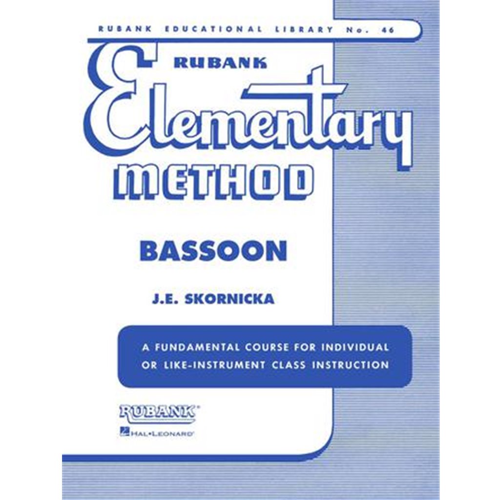 Rubank Elementary Method Bassoon Bassoon