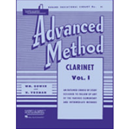 Rubank Advanced Method 1 Clarinet Clarinet