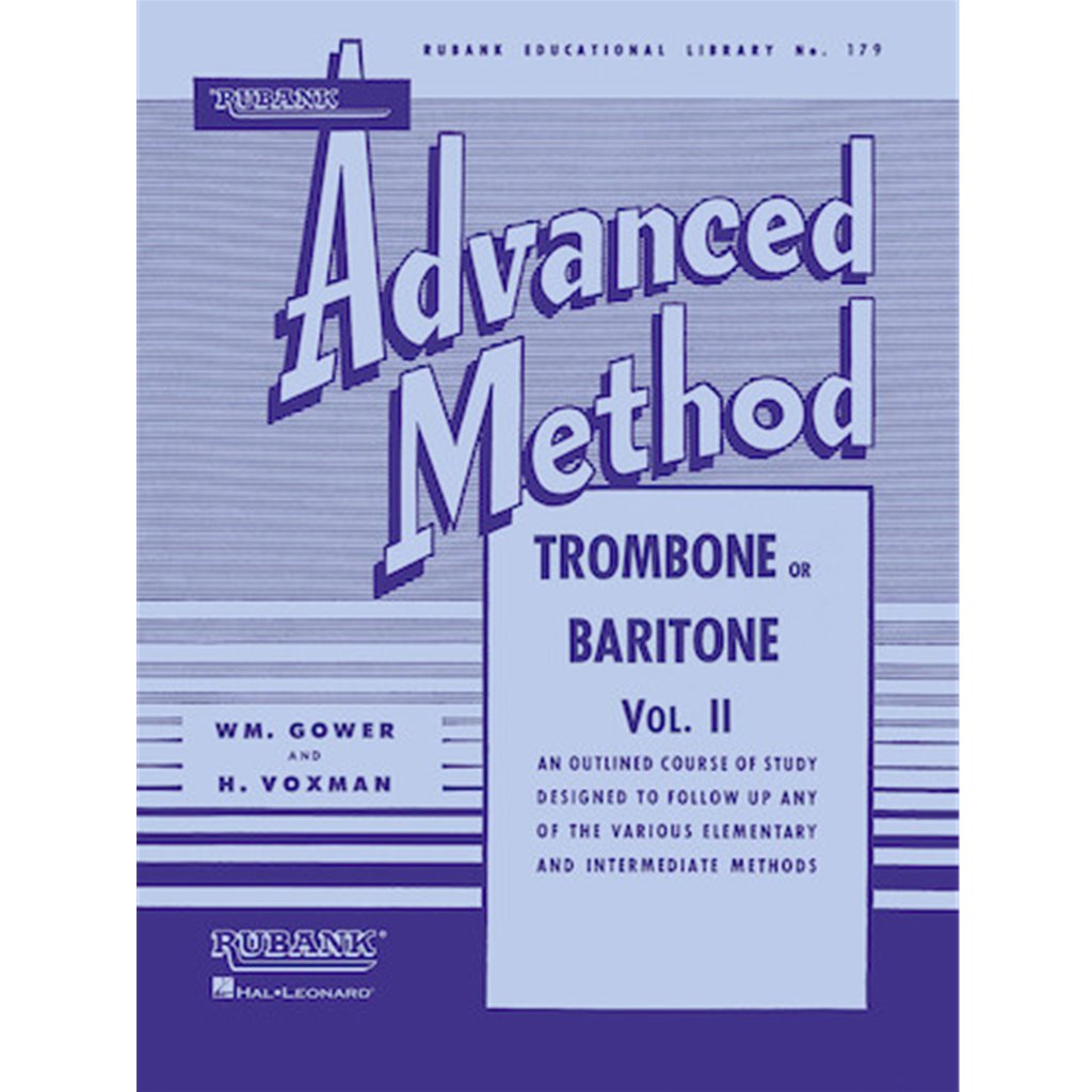 Rubank Advanced Method 2 Trombone/baritone Trombone