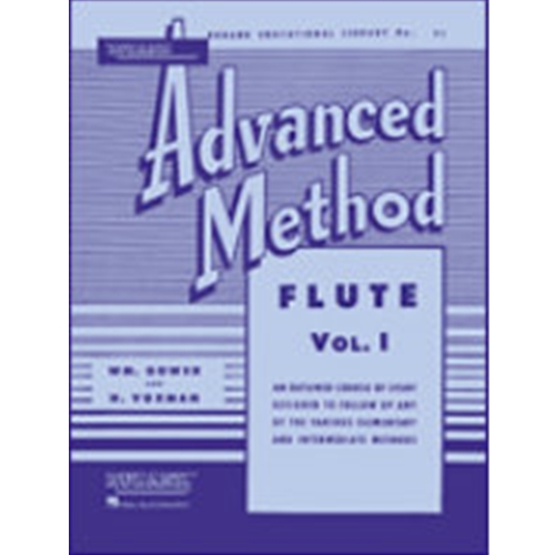 An outlined course of study designed to follow the elementary and intermediate levels of any instructional method, the Rubank Advanced Methods are considered to be one of the gold standards of advanced instrumental study. The specially designed units provide a a complete pedagogy: ·  Scales and Arpeggios All of the major and minor keys are covered in the complete two-book course ·  Melodic Interpretation Including 20+ contest level duets in each book · Solo Preparation Six contest level solos included · Articulation Studies Specialized for each instrument · Exercises in Fingering (woodwinds), Flexibility (brass) and Sticking (percussion) · Ornamentation All types are introduced Generations of musicians have been taught with Rubank methods - join the tradition!