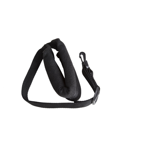 Padded Sax Neckstrap.
"Added comfort for beginners or long sessions."
Plush pad relieves neck pressure.
Plastic clip keeps your instrument safe.
Adjustable for alto and tenor.