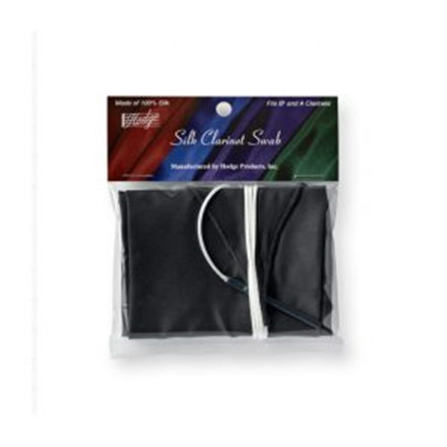Hodge Silk Clarinet Swab
"Upgrade to a silk swab to care for your clarinet!"
Designed to go through assembled clarinet.
100% black Chinese silk.
Very absorbent and lint free.
Will not bunch or get stuck.