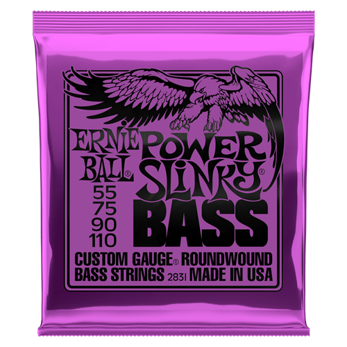 Ernie Ball Power Slinky Nickel Wound Electric Bass Strings