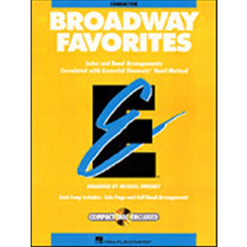 Alto Sax
Broadway Favorites
"A collection of Broadway tunes"
Arranger: Michael Sweeney
For full band or individual soloist
Optional CD accompaniment
Correlates to pages in EE books
