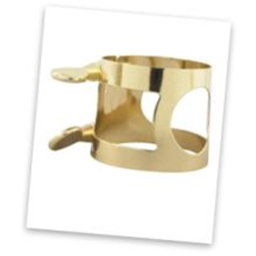 Amplate Tenor Sax Ligature
"A Quality Student Ligature."
Two-screw design for even reed pressure
Fits most standard mouthpieces
Lacquered brass construction will last!