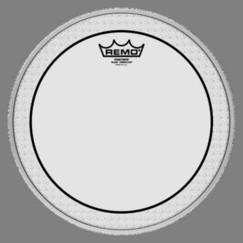Remo 12" Clear Pinstripe Crimplock Marching Drumhead.