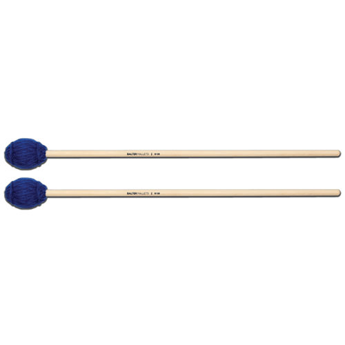 Mike Balter Medium Blue Yarn Ensemble Series Mallet.
These single-tone yarn wound mallets feature solid rubber cores that are the ideal weight for general playing. Their proven reliability has made them an industry standard that continues to exceed the needs of the player.