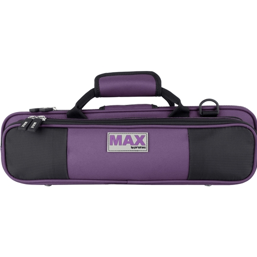 The Flute (B-foot or C-foot) MAX case offers extremely lightweight protection at a great value. Features a light and rigid EPS foam frame, large zippers, rugged abrasion resistant nylon exterior, and includes an adjustable shoulder strap. Additional features include a roomy front accessory pocket and molded interior with soft non-abrasive lining.