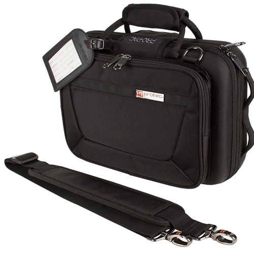 The Slimline Oboe PRO PAC Case features a snug-fit molded interior lined with soft velvoa to protect the finish of your oboe - accommodating Student models through Full Conservatory models. Additional features include a weather resistant nylon exterior with a lightweight and compact frame.