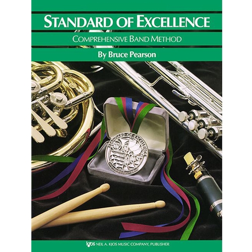 Standard of Excellence Book 3 is a continuation of the strong performance-centered curriculum of Books 1 and 2.  It is also an intermediate level band method that introduces students to Western Music History.  Students play music from the Middle Ages, Renaissance, Baroque, Classical, Romantic periods and 20th Century; they learn performance and technical skills within the appropriate historical context.  Students are given a complete musical and historical education while advancing toward high levels of musical performance on their individual instruments.