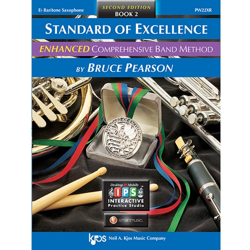 The Standard of Excellence ENHANCED Comprehensive Band Method Books 1 & 2 SECOND EDITION combines a strong performance-centered approach with music theory, music history, ear training, listening, composition, improvisation, and interdisciplinary and multicultural studies. Each book includes personalized access to Accompaniment Recordings, flash cards, plus a full-function recording studio, tuner, and more—all powered by Pyware's desktop or mobile INTERACTIVE Practice Studio. Students will find the new package makes practicing not only more fun — but more effective, too! The result is one of the most complete band methods available anywhere