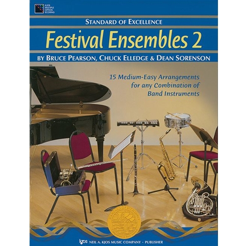 Playing in a variety of ensembles is an important component in the complete education of young instrumentalists. Festival Ensembles, Books 1 and 2 present collections of easy, flexibly scored classical ensemble repertoire perfect for festivals, concerts, summer camps, and varied chamber performance throughout the year.