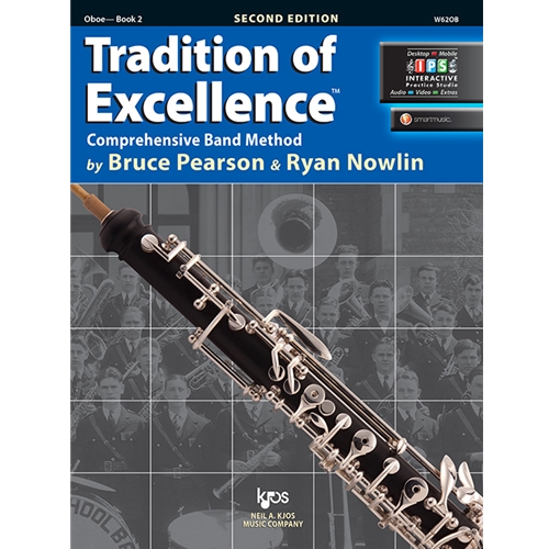 Tradition of Excellence by Bruce Pearson and Ryan Nowlin is a comprehensive and innovative curriculum designed to appeal to today’s students. The music; the dynamic look; the scope and sequence; the tools for differentiated instruction; the smooth pacing with careful review; and the included INTERACTIVE Practice Studio™ make Tradition of Excellence the fastest growing band method today!