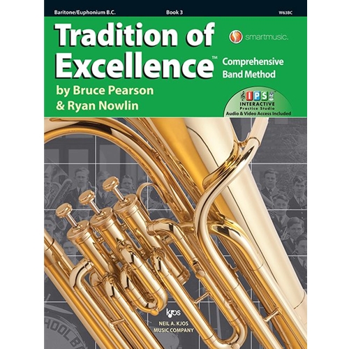 A music educator’s dream, Tradition of Excellence is a flexible performance-centered curriculum that seamlessly blends classic and contemporary pedagogy and cutting edge technology. The consensus is in! Directors love the music; the dynamic look; the comprehensive approach; the ability to customize teaching; the smooth pacing with careful review; and the audio accompaniments.