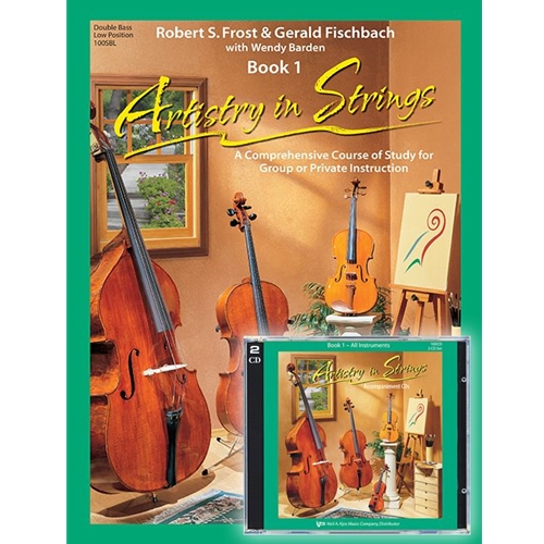 Artistry In Strings Volume 1 Bass Low Position w/CD