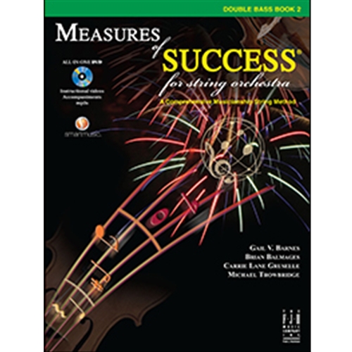 Discover Measures of Success® for Strings, an exciting and powerful new string classroom method
that combines time-tested pedagogy with outstanding sequencing and repertoire. Designed to foster
musical growth by focusing on the presentation of new concepts through repertoire. Measures of
Success® for Strings, systematically presents and reinforces musical techniques in a practical and
positive way. Prepare to experience a new level of “success” with your beginning string students!