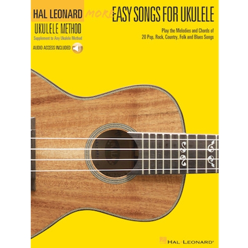 Play the melody and chords of 20 of your favorite tunes from the Beatles, Elvis, Sting, the Rolling Stones, James Taylor, and more! The songs presented are in order of difficulty using both standard notation and tablature. You can also strum and sing along using the provided lyrics and ukulele chord diagrams. The audio examples, accessed online, feature every song played with guitar accompaniment, so you can hear how each song sounds and then play along when you're ready. The audio can be downloaded or streamed and includes PLAYBACK+ tools such as tempo adjustment, looping and more! 20 songs include: Blowin' in the Wind • Bye Bye Love • Every Day I Have the Blues • Fields of Gold • Hallelujah • If You Could Read My Mind • Norwegian Wood (This Bird Has Flown) • Rock Around the Clock • Sway (Quien Sera) • Take Me Home, Country Roads • Twist and Shout • and more.