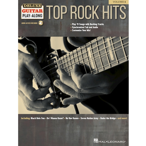 Top Rock Hits (Deluxe Guitar Play-Along 1)