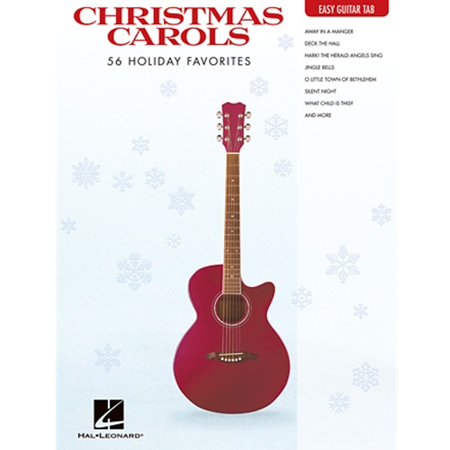 Developing guitarists in the holiday spirit will love this collection of 56 accessible arrangements in easy guitar tab format. Includes: Away in a Manger • Carol of the Bells • Deck the Hall • The First Noel • Go, Tell It on the Mountain • Hark! The Herald Angels Sing • It Came upon the Midnight Clear • Jingle Bells • O Little Town of Bethlehem • Rise Up, Shepherd, and Follow • Silent Night • The Twelve Days of Christmas • What Child Is This? • and more.