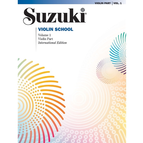 Volume 1 - Violin Part,
Suzuki Violin School,
"Revised Edition"
Violin book only.
By Dr. Suzuki.
