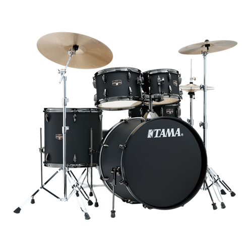 IE52CBBOB Tama Imperialstar Drumset Blacked Out Black
