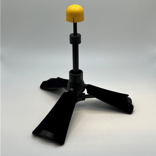 Clarinet Stand - TravLite.
"Stores inside the bell of your instrument"
Provides a strong, stable base.
Light weight design.
Velvet pads to protect the instrument.