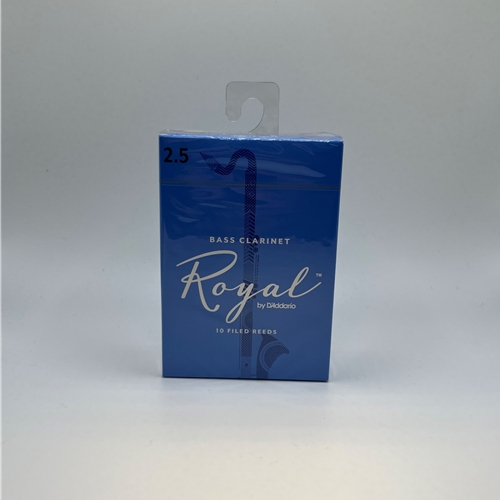 2 1/2 Reeds - Bass Clarinet.
"Designed for advancing players"
Responds evenly across registers.
Stronger spine for jazz and classical players.
Consistent with more clarity in sound.
Box of 10.