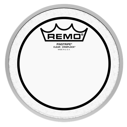 Remo 6" Clear Pinstripe Marching Crimplock Drumhead.