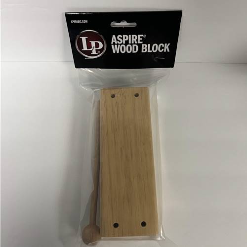 Aspire Wood Block - Large.
- Perfect for beginners or students.
- Multiple mounting holes make set-up easy.
- Includes wooden striker.