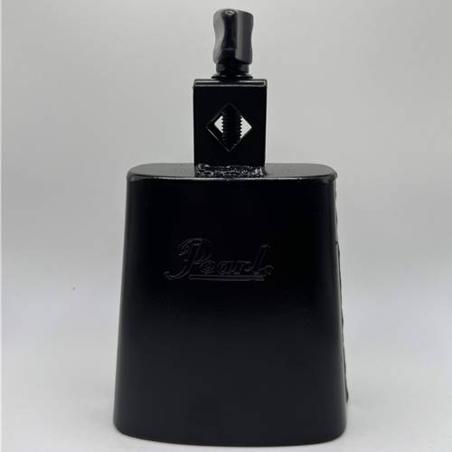 Pearl 4" Primero Cowbell. Primero Series cowbells offer great value and tone, superb volume, and sturdy construction that will hold up to rigorous playing. The steel bells feature Argon Gas welds for a clean look and are finished with black powder coating. Each bell includes a wing-bolt for mounting.