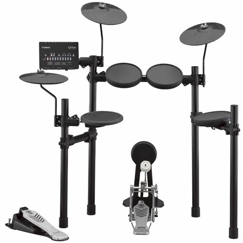 Yamaha Electronic Drumset DTX452K.

Through years of experience, we have mastered the art of designing realistic drum kits with useful features and unmatched durability without compromising on aesthetic value.

- The sounds combine years of experience creating authentic, top-quality drum sounds with 10 built-in drum kits.
- 10 built-in training functions and improve your groove and expression as a drummer.
- Combining 3-zone snare pad and real bass drum pedal action.