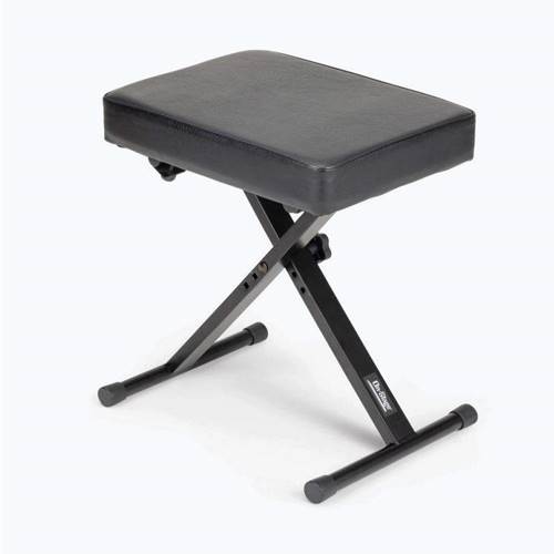 On-Stage KT7800 Three-Position X-Style Keyboard Bench.

- Portable, strong, comfortable keyboard seating.
- Folds down for efficient storage and transportation.
- Thick cushion delivers comfort and reduces fatigue during extended use.
- Height adjusts to three levels to enable correct playing posture.