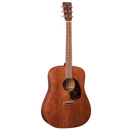 Martin Acoutic Guitar D-15M

- Solid Mahogany Top, Back and Sides
- X-Bracing
- Rich Satin Finish
- Dovetail Neck Joint
- Includes Soft Case

The D15M model continues the Martin tradition with solid mahogany construction and a rich satin finish. Satisfy your desire with an affordable solid wood guitar that is visually distinctive and innovative.