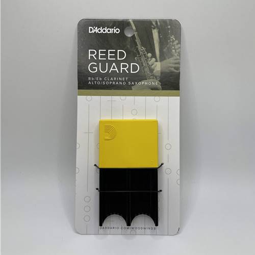 DRGRD4ACYL D'addario Clarinet Alto Sax Reedguard Yellow