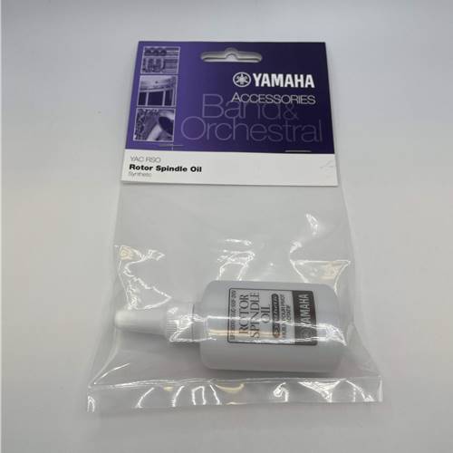 Yamaha Rotor Oil, Spindle.

Yamaha rotor spindle oil is a synthetic blend created specifically for use on the exposed ends of rotary valve shafts (underneath the valve caps). An extended nozzle tip makes it easy to reach inside those tight valve clusters, while a special anti-corrosion agent helps protect the metal against long-term problems. 20mL bottle. Imported from Japan.