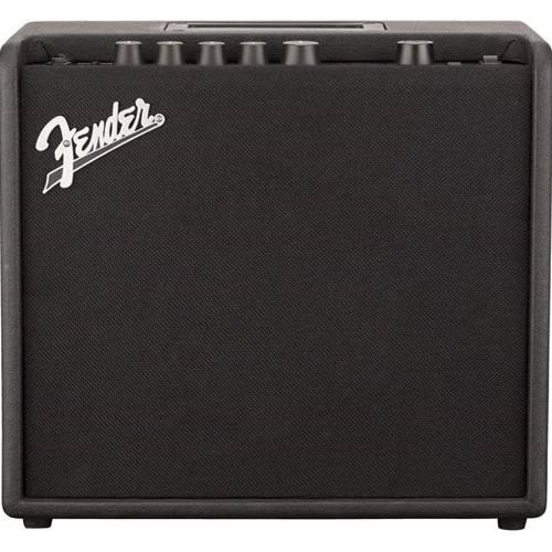 Fender Amplifier Mustang LT25.


- Electric Guitar Amp

- "The “Greatest Hits” of Electric Guitar Tones"
- 25-watt combo amplifier
- Single 8” Fender Special guitar speaker
- Wooden cabinet
- USB interface for recording / firmware update