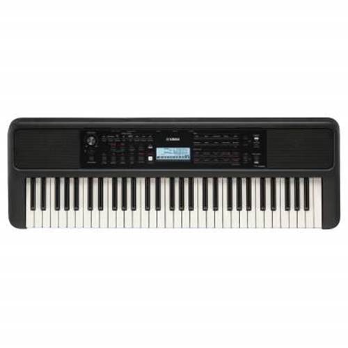 Yamaha Keyboard, PSR-E383.

This 61-key portable keyboard is perfect for those just starting to play, or for serious students seeking to advance their skills. Loaded with easy-to-use, intuitive features so that even those that have never touched a keyboard can start playing right away.

- PLAY WITH PERSONAL EXPRESSION.
- IMPROVE YOUR SKILLS WHILE YOU’RE HAVING FUN!
- PERFORM WITH A VIRTUAL BACKING BAND.