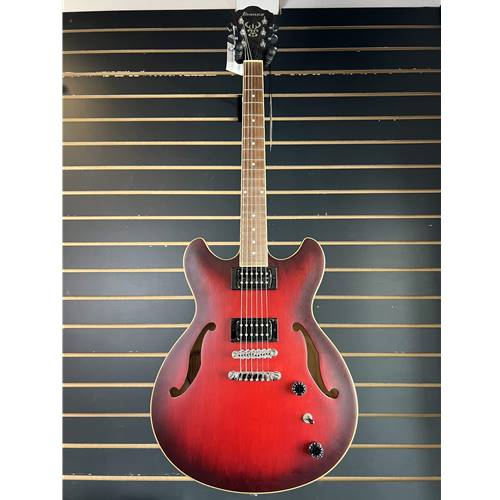 AS Artcore nyatoh neck provides rich mid-low end
Gibraltar Performer bridge provides rich sustain and tuning stability
Linden top back and sides
Bound rosewood fretboard, medium frets 
Infinity R (H) pickups, 3-way pickup selector