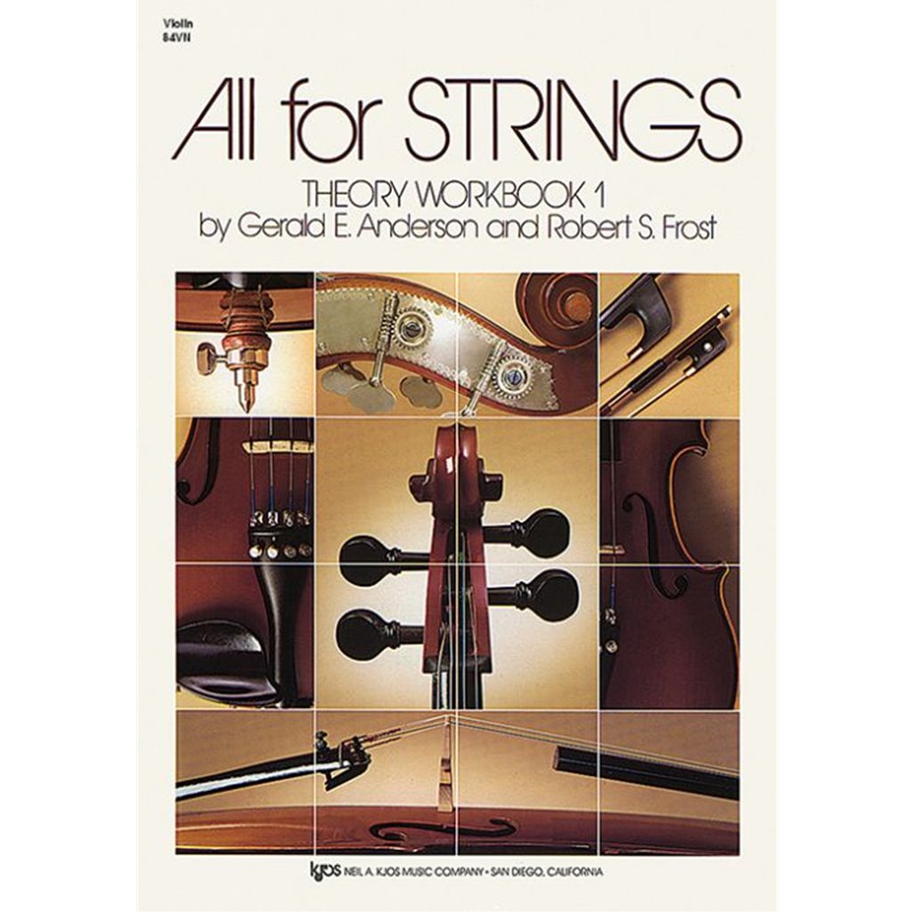 All For Strings Theory Workbook 1 Viola